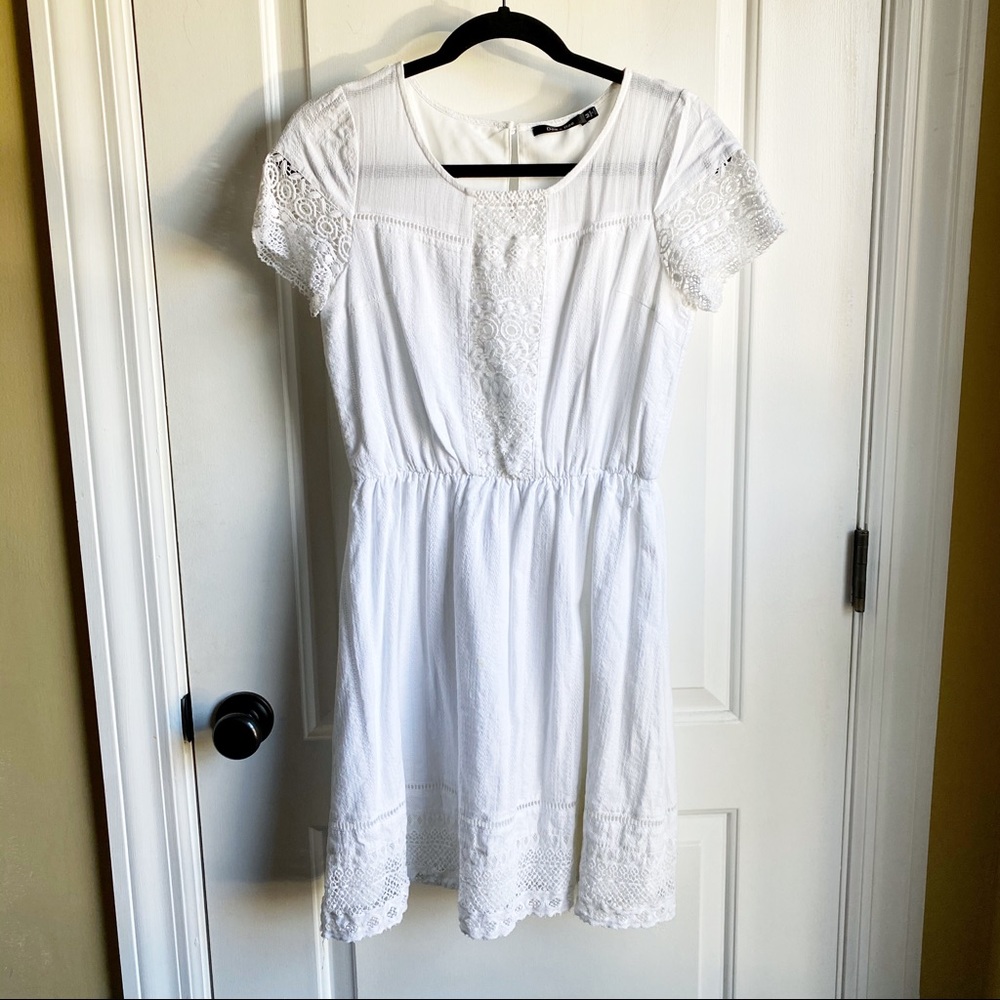 Doe & Rae white cotton dress from ModCloth
